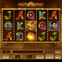 VulkanVegas - Book of Dead Slot - Latvian Casino