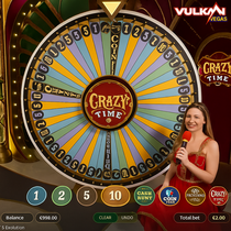 VulkanVegas - Crazy Time Slot - Latvian Casino
