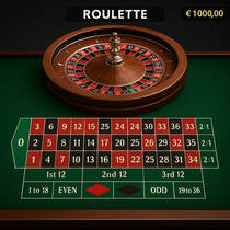 VulkanVegas - Roulette Table Game